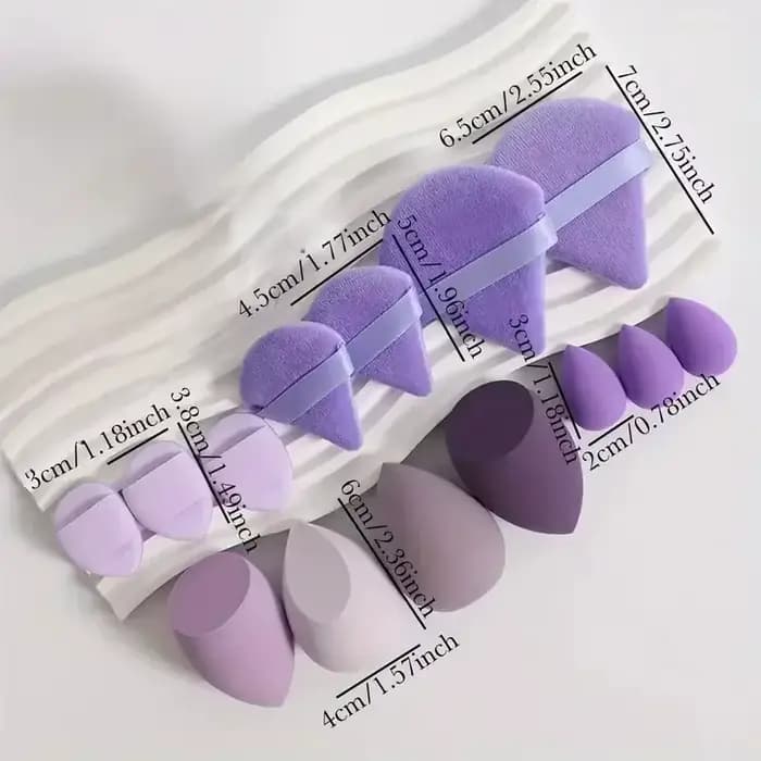 Éponges de maquillage, 14 pièces