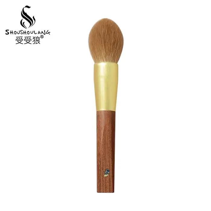 Pinceau de maquillage haut de gamme K53 fait main, poils de chèvre Saibikoho doux, pinceau à poudre