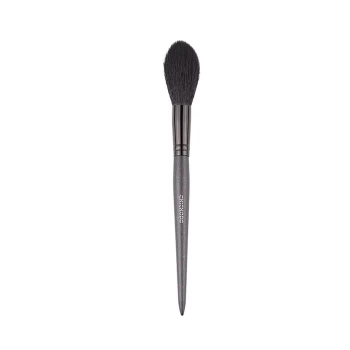 Chichodo 1 pièce pinceaux de maquillage de polissage surligneur manche en bois fard à joues poudre c