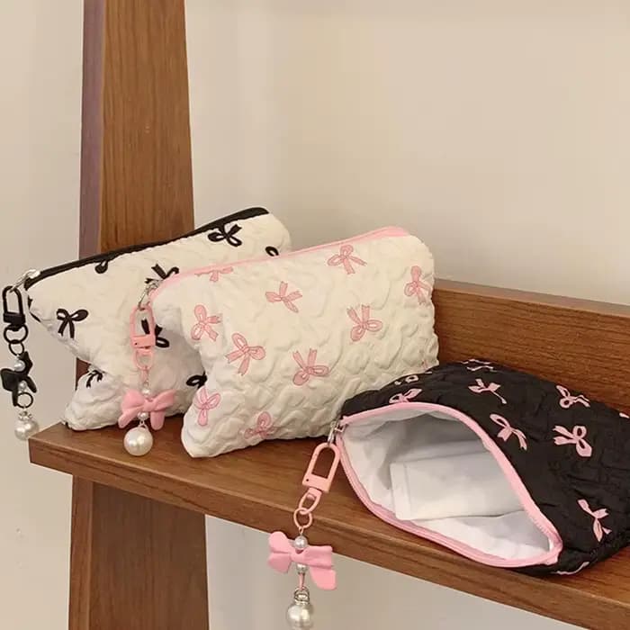 Petite trousse de maquillage mignonne pour sac à main