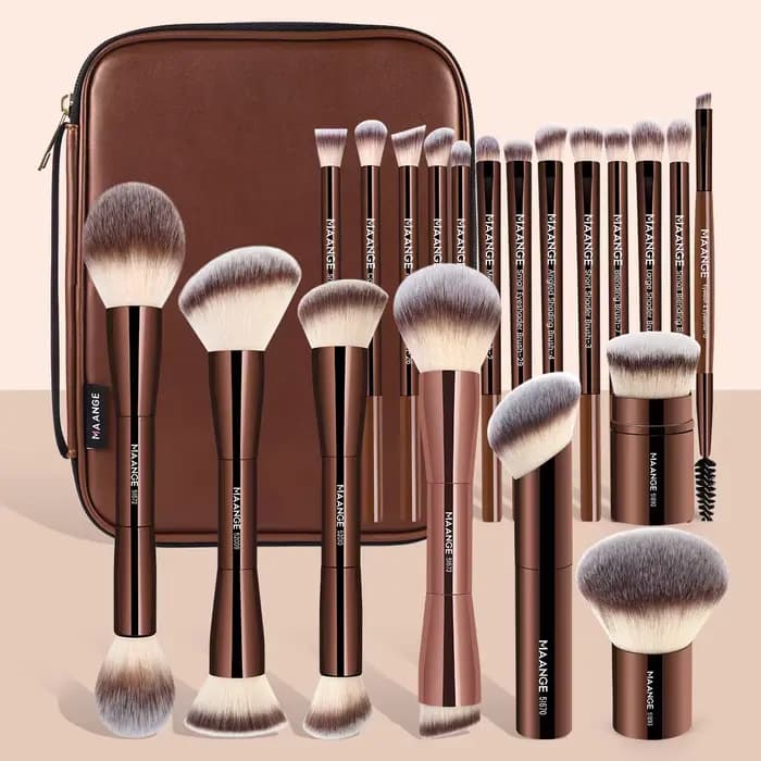 MAANGE Pro Kit de pinceaux de maquillage 20 pièces