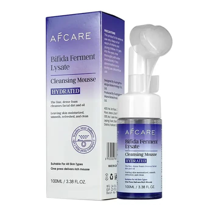 AFCARE Mousse Nettoyante Quotidienne en Profondeur au Lysat de Ferment de Bifida