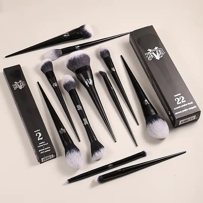 KVD pinceaux de maquillage série fard à joues poudre fond de teint correcteur ombre à paupières mélange cosmétique beauté doux brosse outils Maquiagem