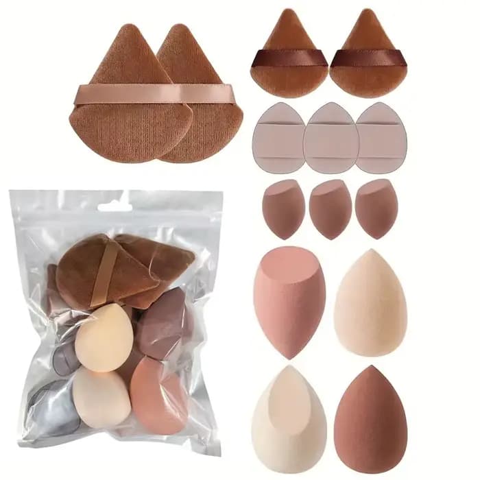 Éponges de maquillage, 14 pièces