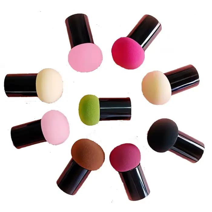 1PC tête de champignon bouffée cosmétique fond de teint éponge de maquillage