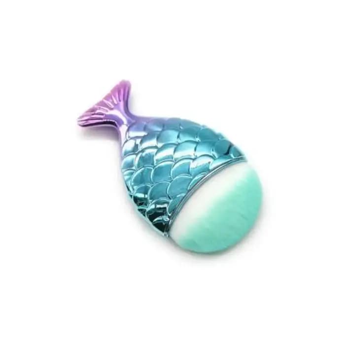 Brosse à ongles en forme de queue de poisson