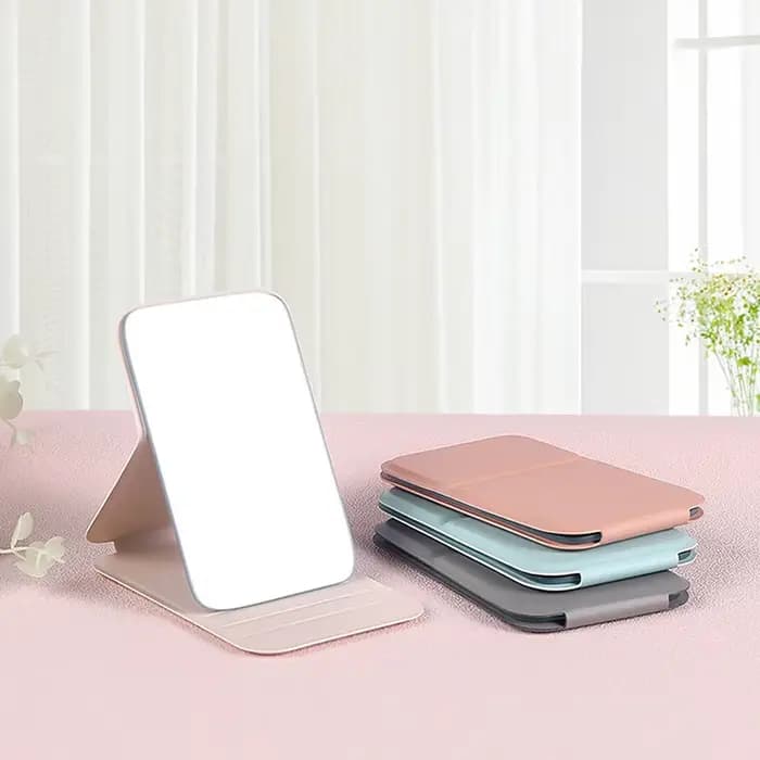Mini miroir cosmétique pliable haute définition