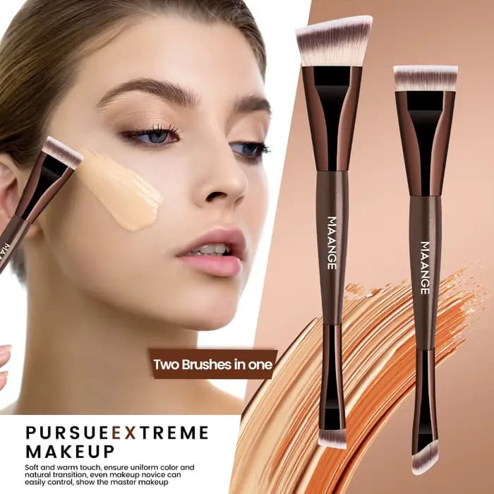 MAANGE – Lot de 9 pinceaux de maquillage multifonctionnels pour le visage