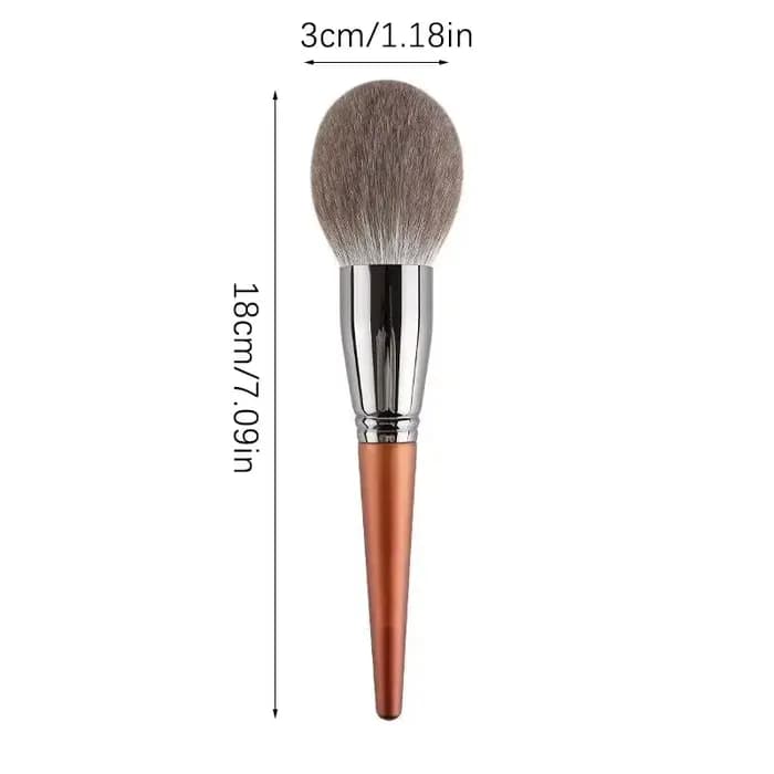 Pinceau à poudre libre grandes poils en Nylon doux pinceaux à poudre ronds fond de teint pinceau à B
