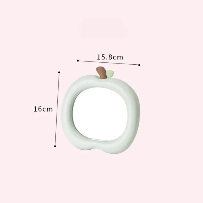 Miroir de maquillage Apple de bureau Portable