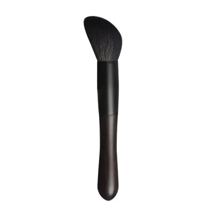 A02 pinceau de maquillage professionnel fait main doux Saikoho poils de chèvre incliné Blush fard à