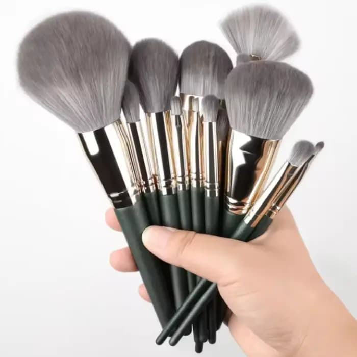 Ensemble de pinceaux de maquillage doux et moelleux, ombre à paupières, fond de teint, poudre cosmét