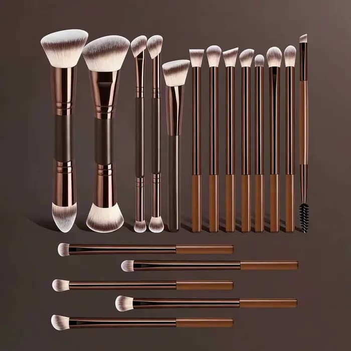 Ensemble de pinceaux de maquillage professionnels 6/10/18 pièces