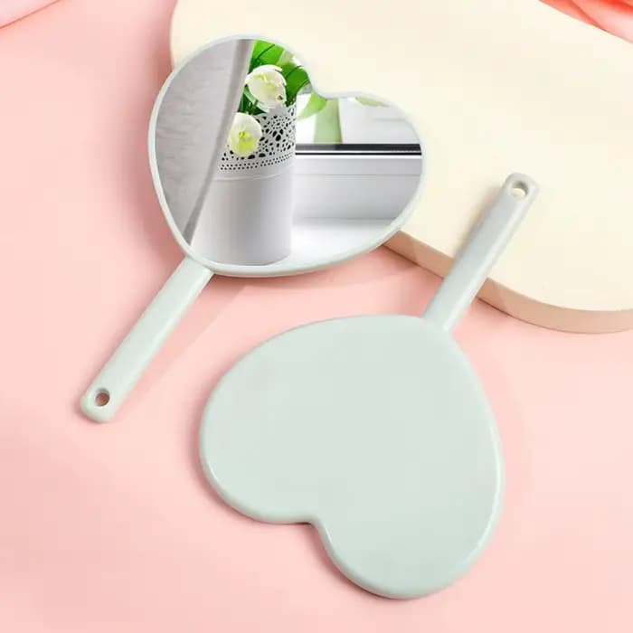 Miroirs de maquillage mignons adaptés au transport