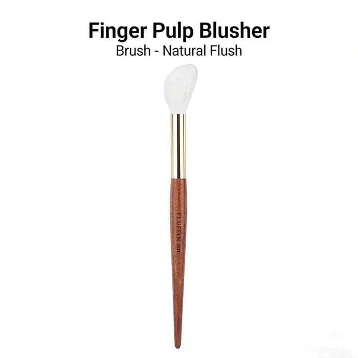 Petit pinceau à blush en poils de chèvre naturels