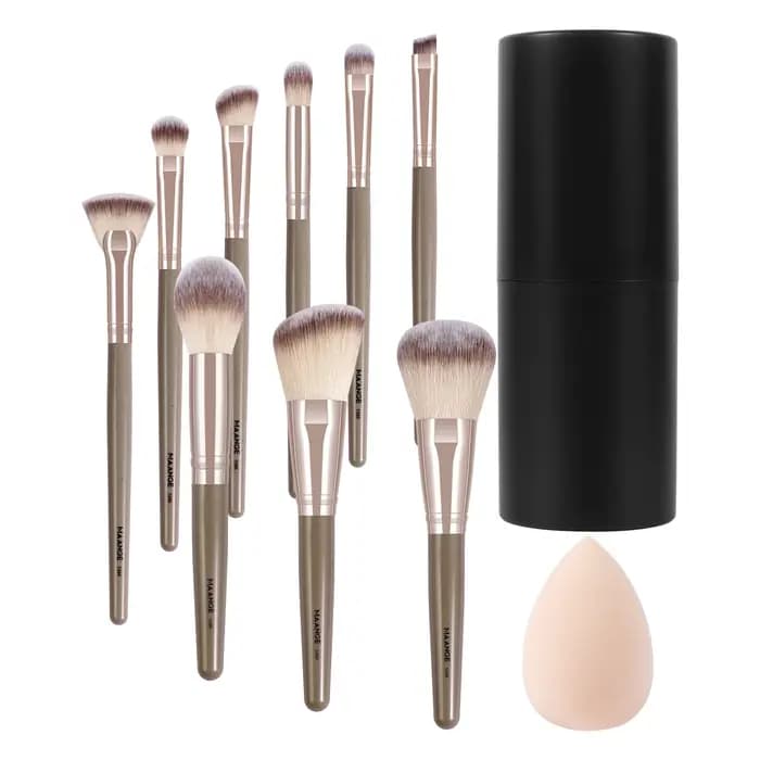 MAANGE Kit de 11 pinceaux de maquillage professionnels