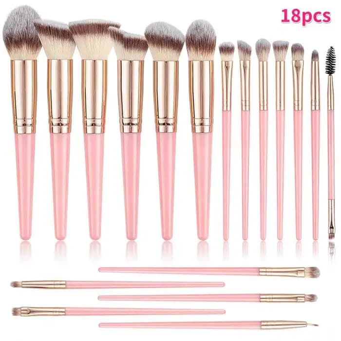Pinceaux de maquillage de haute qualité 18/20/30 pièces pour débutants, ensemble complet pour le vis