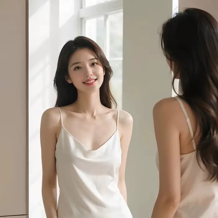 Miroir de Dressing pour filles