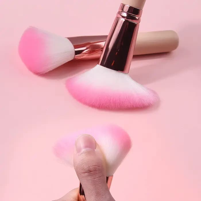 Pinceau à lèvres Vitality Girl - Manche en bois rose