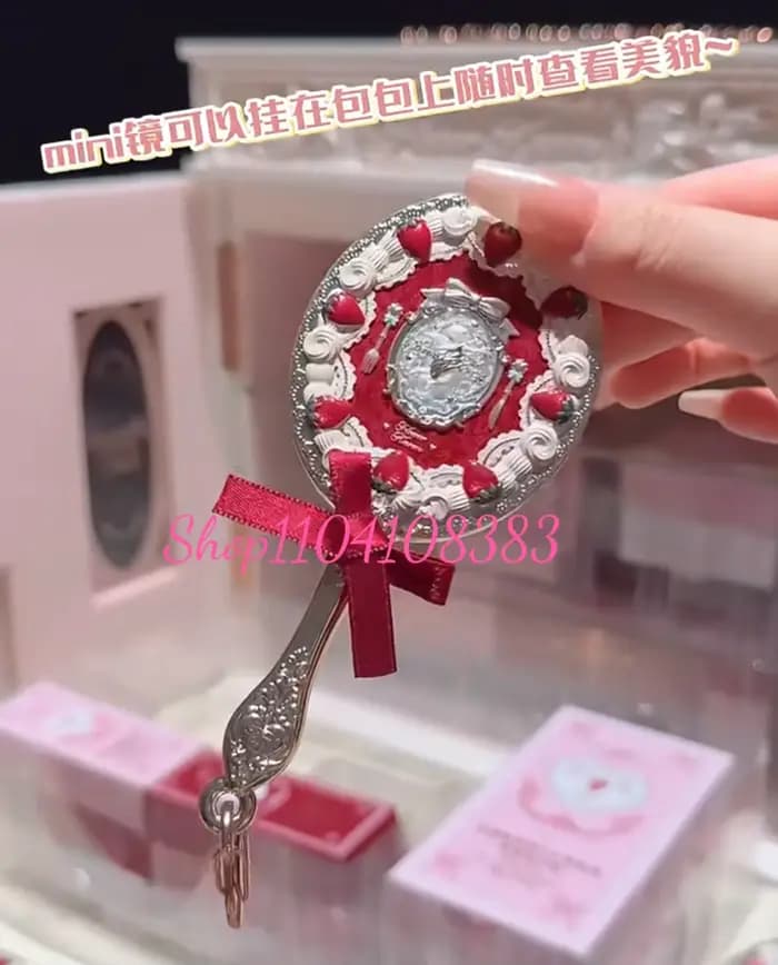 Flower Knows-Mini miroir de la série Harvey Chi id, outil de maquillage