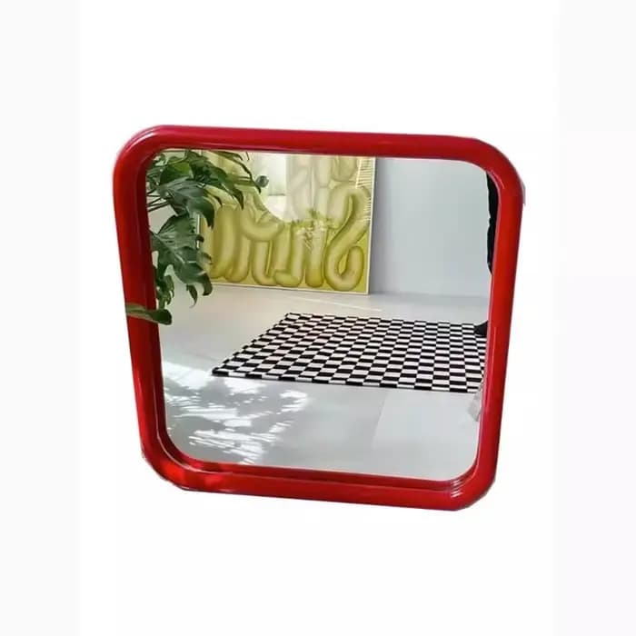 Miroir de voyage de maquillage rectangulaire