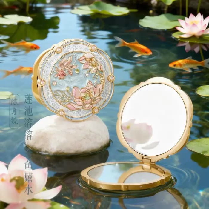 Miroir portable à main du Musée du Palais de la Cité Interdite
