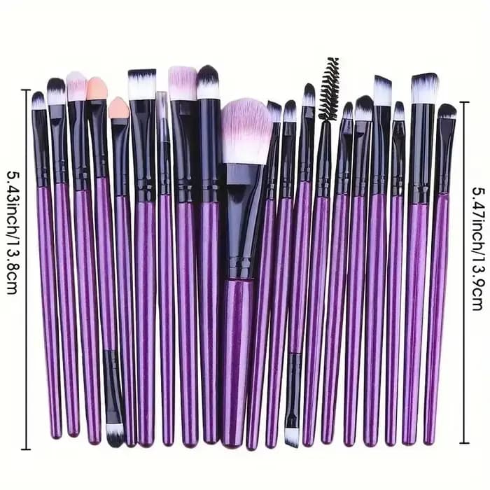 Ensemble de pinceaux de maquillage pour les yeux et les joues, eye-liner, pinceau mélangeur, fond de