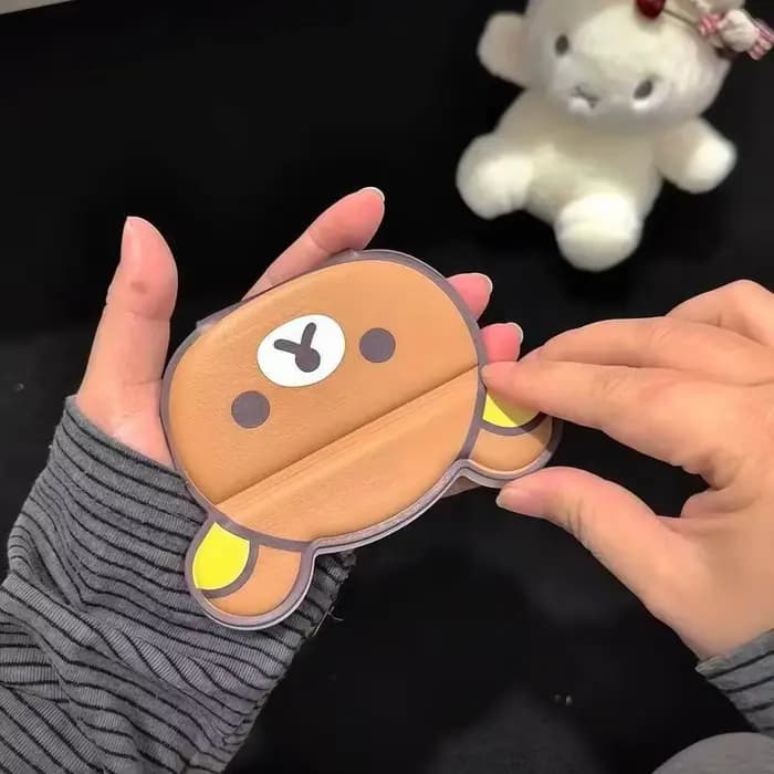 Miroir de maquillage pliable Rilakkuma