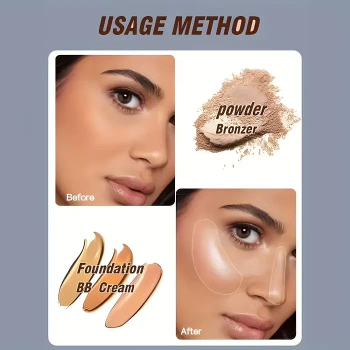 1 pinceau de maquillage de base