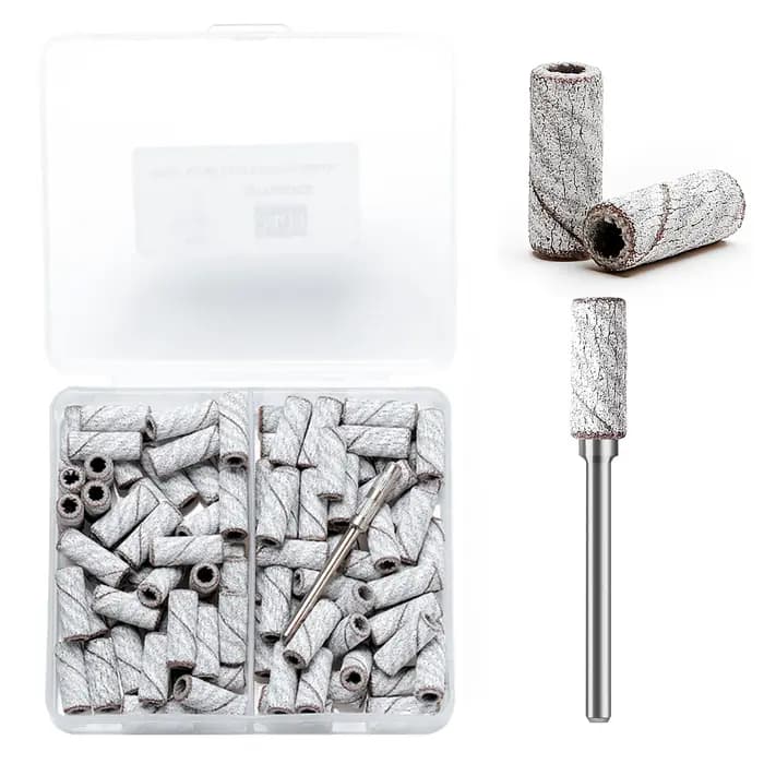 Mini bandes de ponçage pour ongles zèbre