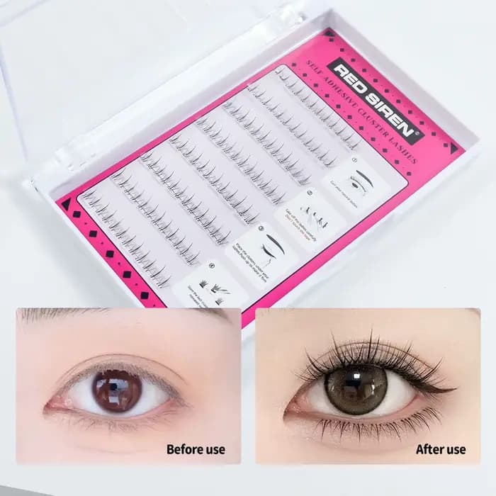 Cils inférieurs auto-adhésifs, aucune colle nécessaire, réutilisables sous les cils, coréen/maquilla