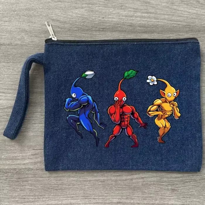 Pikmin – trousse de maquillage imprimée