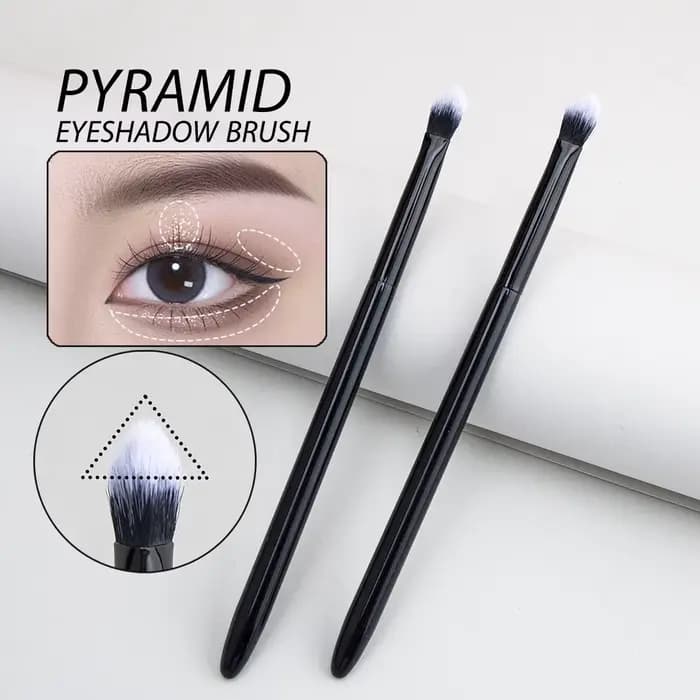 Petit pinceau anti-cernes en fer, crème coudée, fond de teint, pinceaux de maquillage, Triangle coud