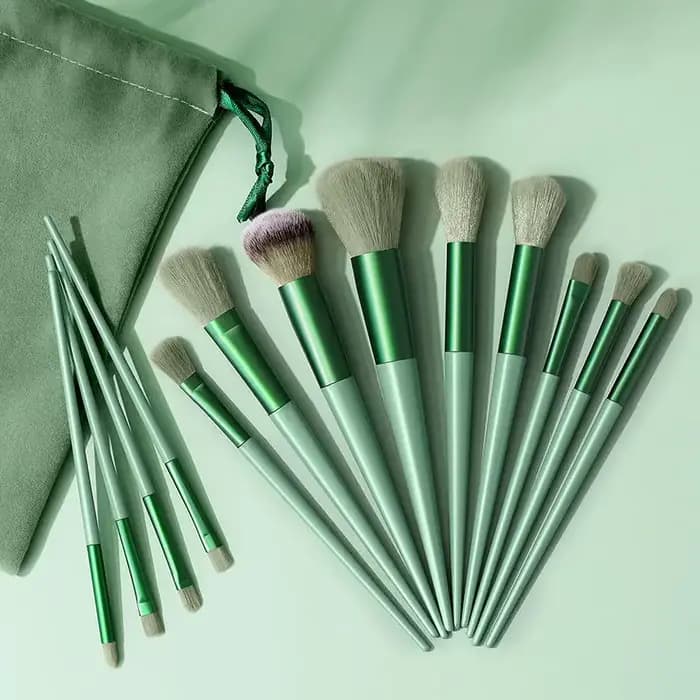 Ensemble complet de 13 pinceaux de maquillage