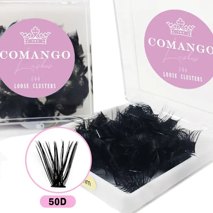 144 pièces grappes de cils C/D Curl 10/12/14/16/18MM bricolage Extensions