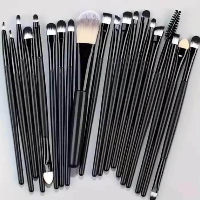 20 pièces ensemble de pinceaux de maquillage pinceau Eyeliner