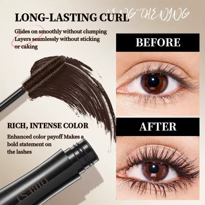 6 Mascara colorés imperméable