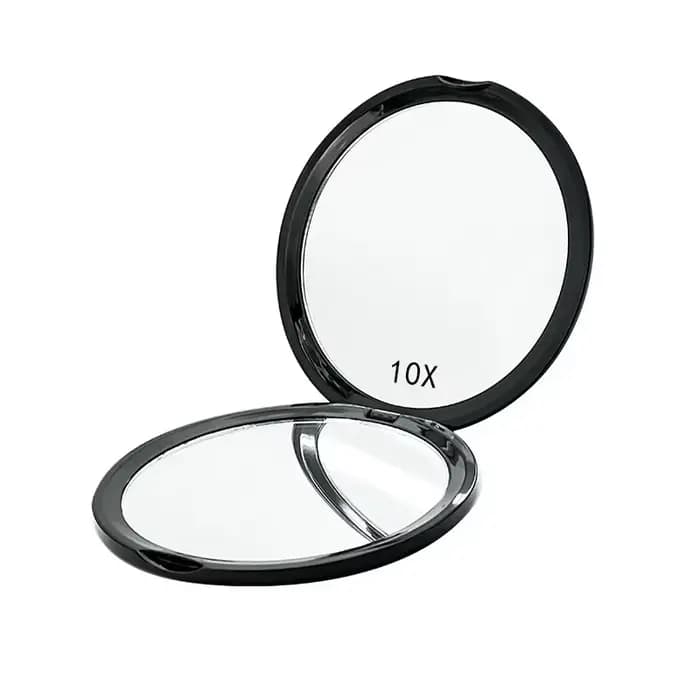 Mini miroir de maquillage Compact de poche, miroir rond Portable de voyage, outils de cosmétiques po