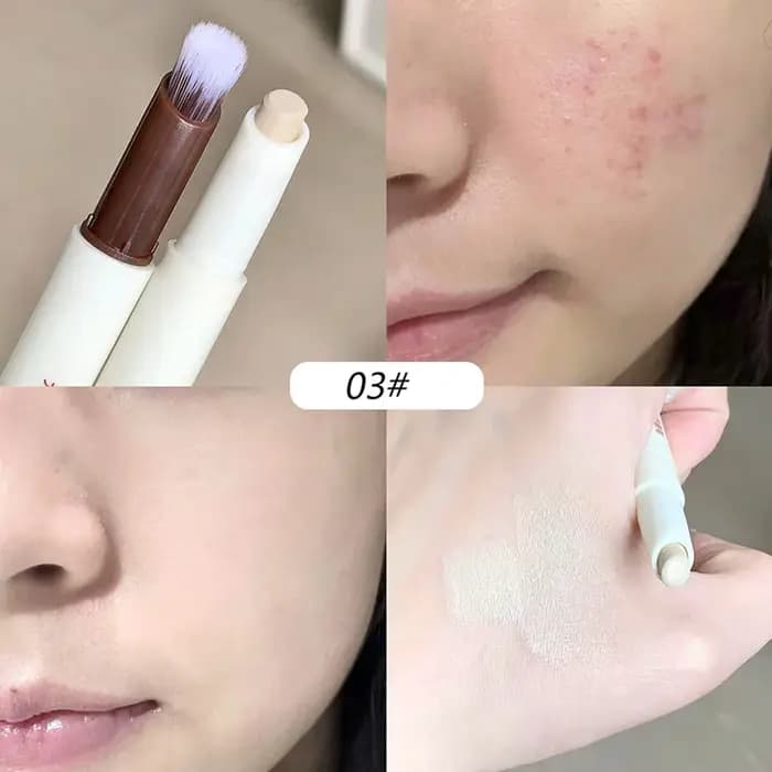 Correcteur de couleur du visage avec brosse
