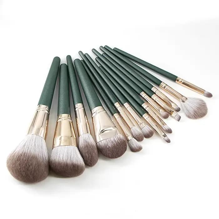 14 pièces pinceaux de maquillage doux moelleux outils