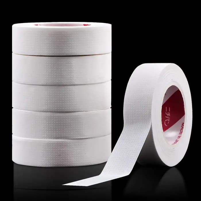 50 rouleaux de ruban isolant japonais pour Extension de cils, non pelucheux sous les coussinets pour