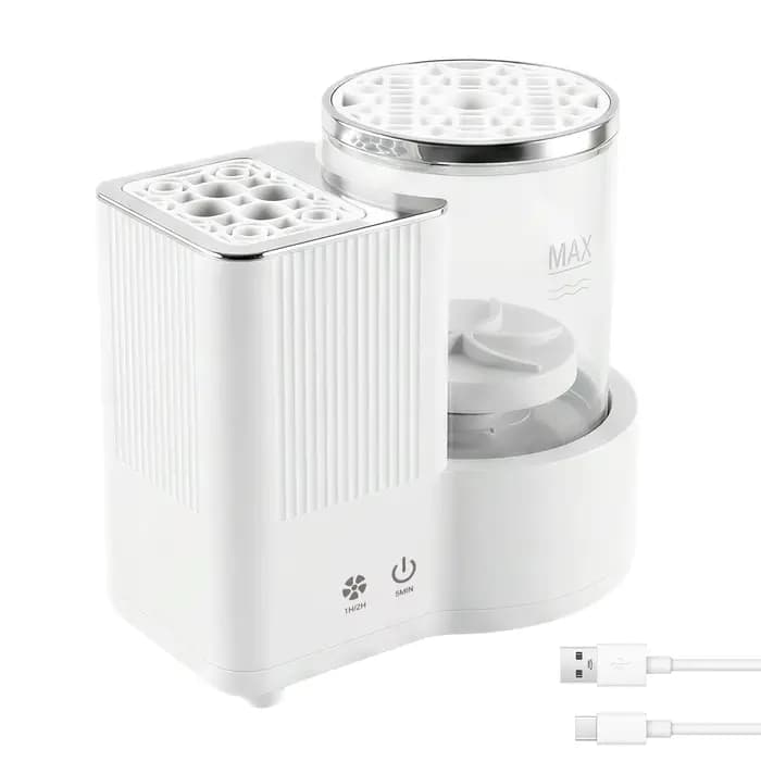 Machine de nettoyage électrique 3 en 1 pour pinceaux de maquillage