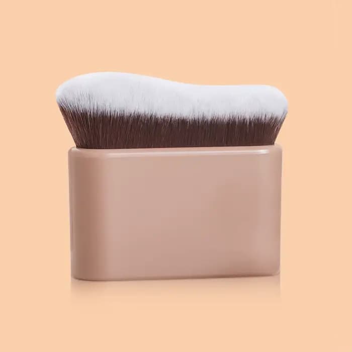 Pinceau pour fond de teint, 1 pièce en plastique créatif wave Fit Pinceau cosmétique parfaitement