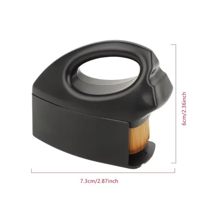 Pinceaux de maquillage brosse de fond de teint en fer Portable 1 pièces
