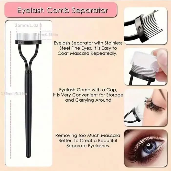 Brosse à sourcils, Kit de toilettage de cils 11 en 1