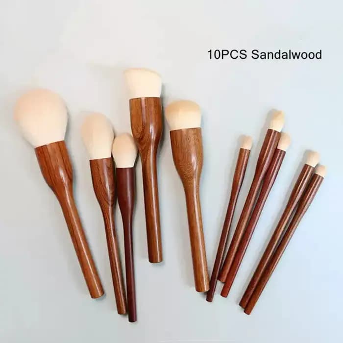 Ensemble de pinceaux de maquillage de Style Vintage chinois