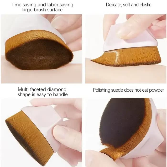 Nouveau pinceau de maquillage magique poudre de beauté visage Blush pinceaux Portable professionnel fond de teint