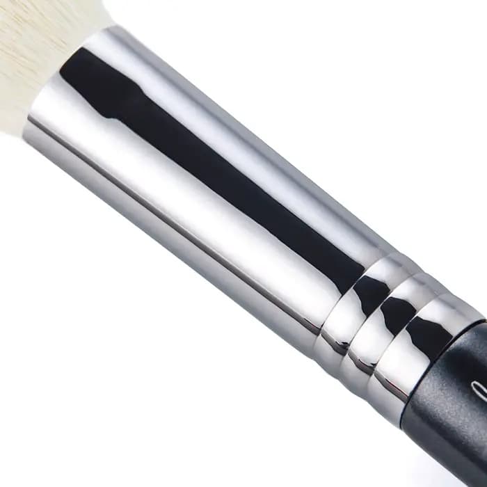 Jessup Blush Brush Maquillage de joue Outil de beauté Grand manche en bois coudé Cheveux synthétiques 168