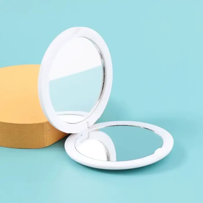 Miroir rond miniature double face créatif