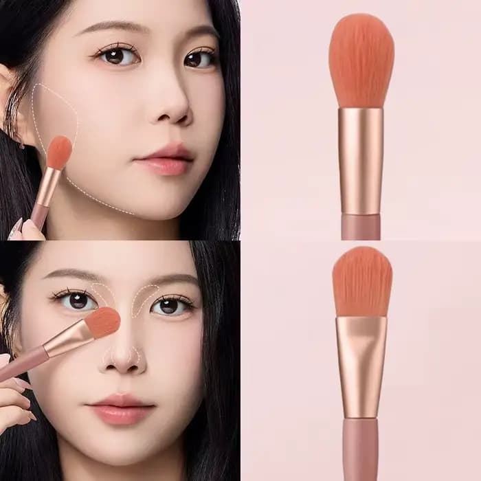 Ensemble de pinceaux de maquillage professionnels, 8/10 pièces, pinceaux à détails Super doux, pour Blush, fond de teint, correcteur, fard à paupières